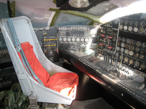 B-36 Flight Engineer Station