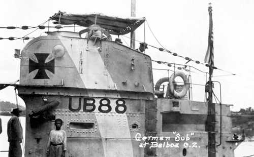 UB 88 at Balboa Canal Zone