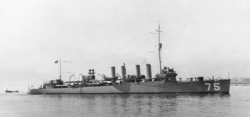 USS WICKES DD-75